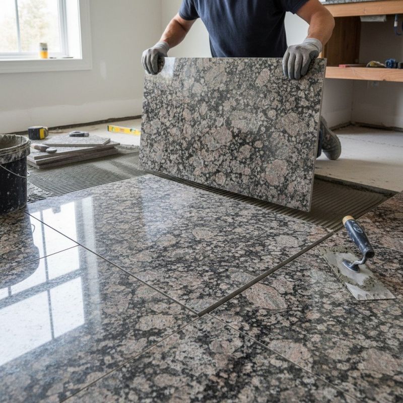 Granite Tiles Installation